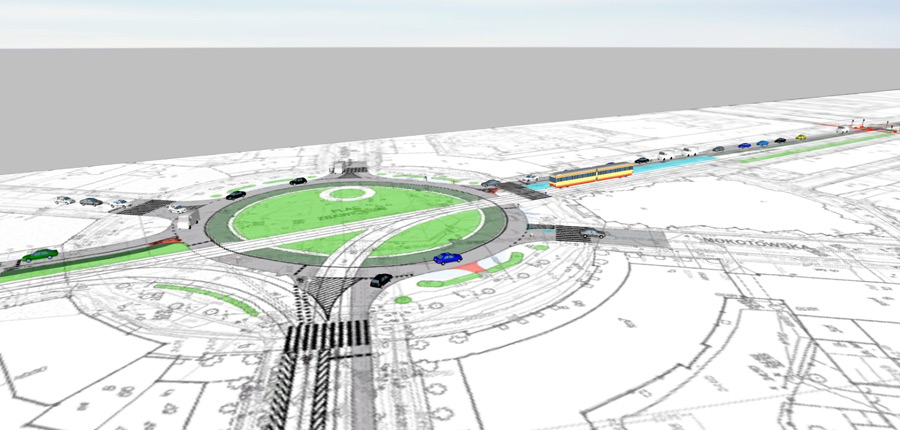 Projekt rozwiązań dla ruchu rowerowego w Warszawie