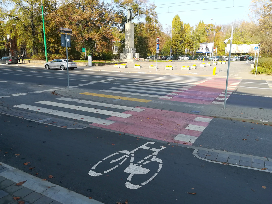 Droga rowerowa przy Grunwaldzkiej służy poznaniakom