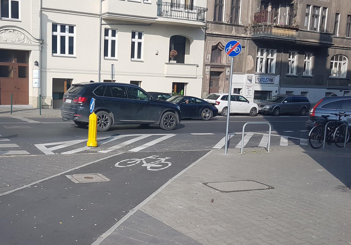 Droga rowerowa przy Grunwaldzkiej służy poznaniakom