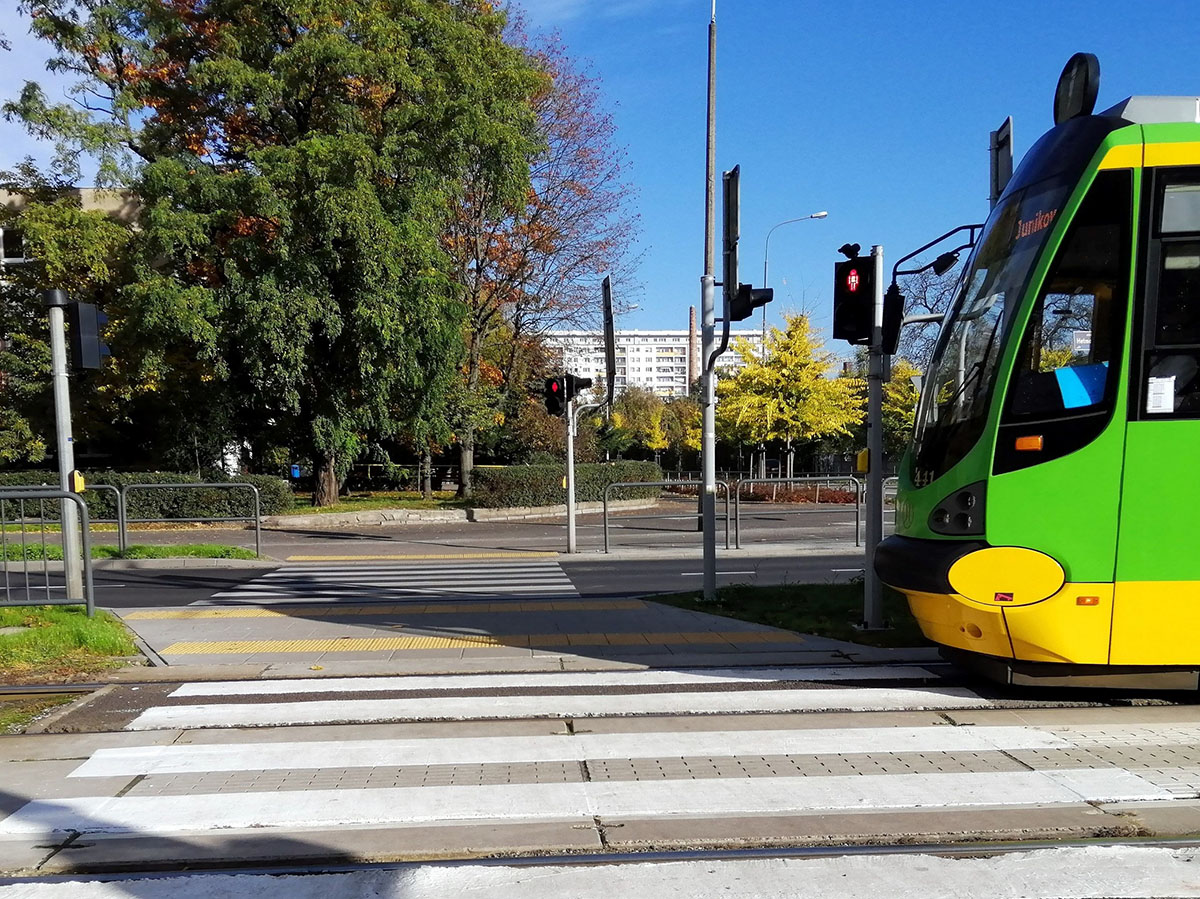 Poznań: znaczny wzrost bezpieczeństwa przy Dmowskiego