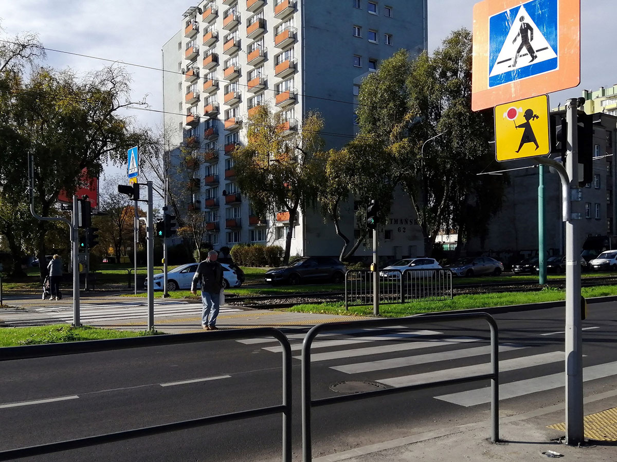 Poznań: znaczny wzrost bezpieczeństwa przy Dmowskiego