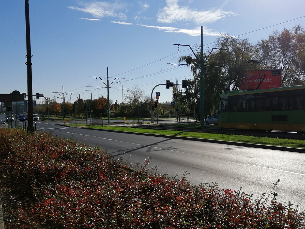 Poznań: znaczny wzrost bezpieczeństwa przy Dmowskiego
